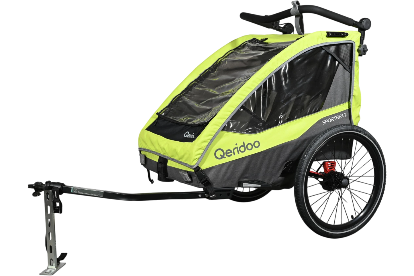 Remorque Vélo Qeridoo Sportrex | 2 Places