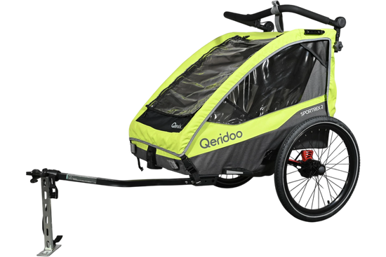 Remorque Vélo Qeridoo Sportrex | 2 Places