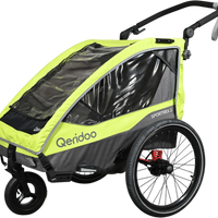 Remorque Vélo Qeridoo Sportrex | 2 Places
