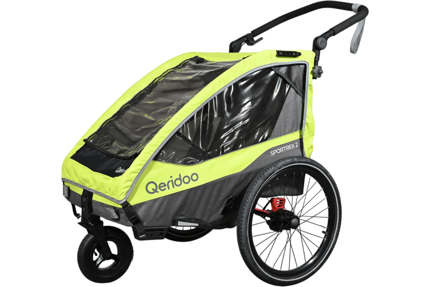 Remorque Vélo Qeridoo Sportrex | 2 Places