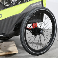 Remorque Vélo Qeridoo Sportrex | 2 Places