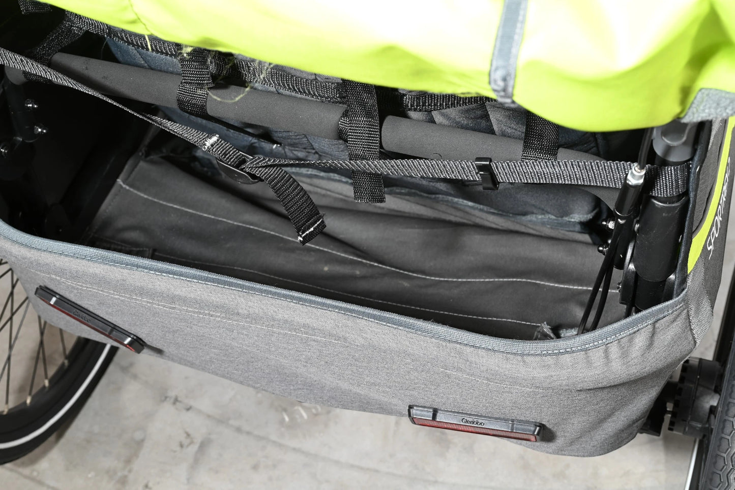 Remorque Vélo Qeridoo Sportrex | 2 Places