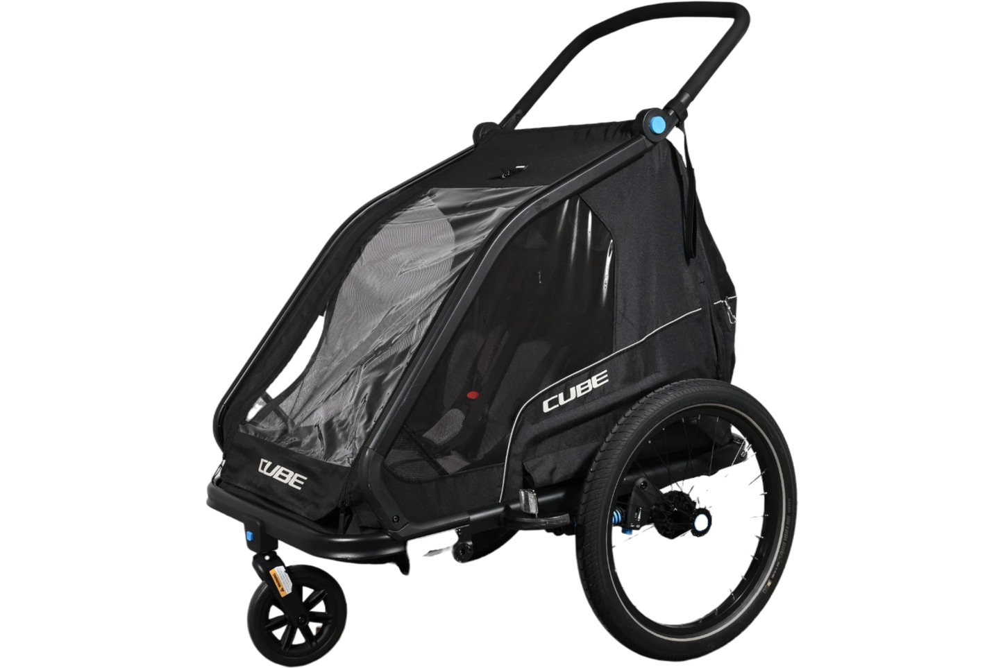 Remorque Vélo Cube Double CMPT | 2 Places