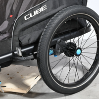 Remorque Vélo Cube Double CMPT | 2 Places