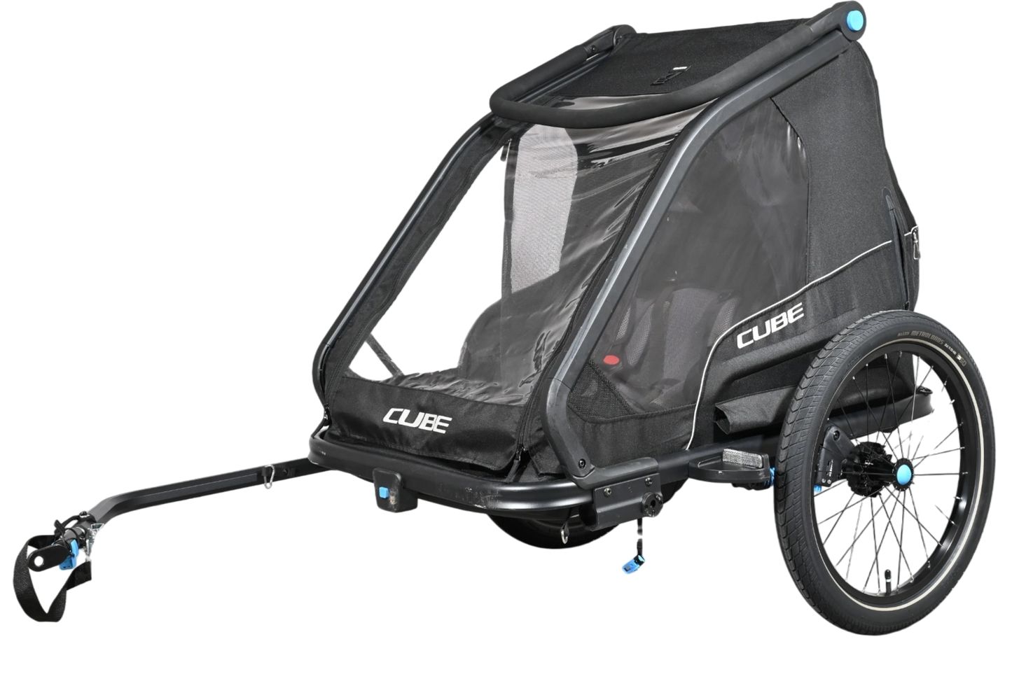 Remorque Vélo Cube Double CMPT | 2 Places