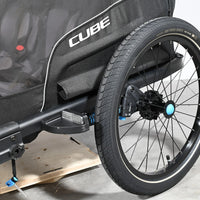 Remorque Vélo Cube Double CMPT | 2 Places