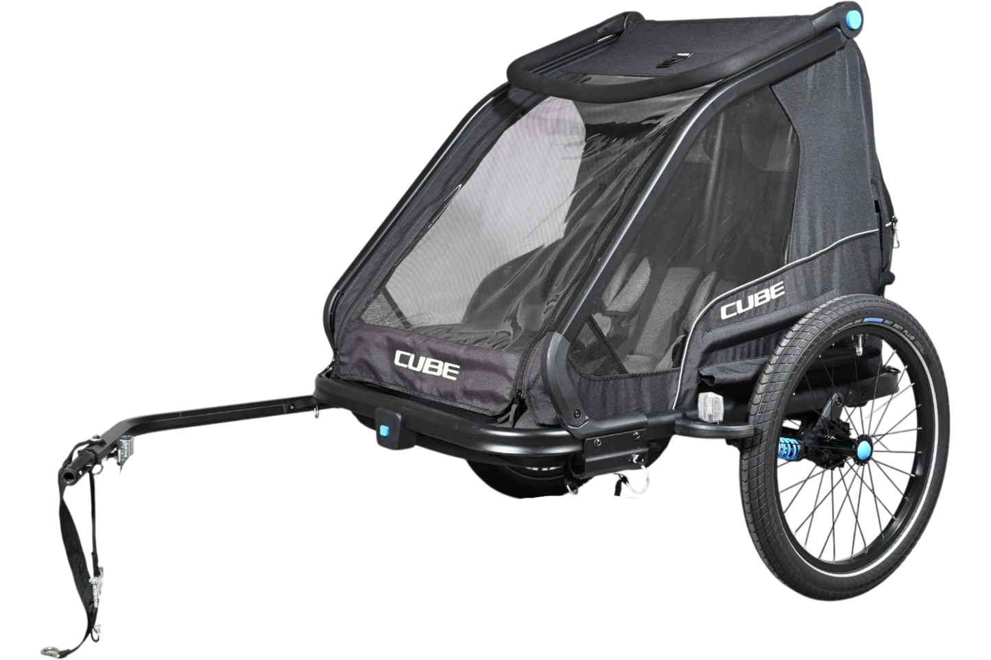 Remorque Vélo Cube Double CMPT | 2 Places