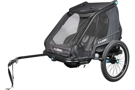 Remorque Vélo Cube Double CMPT | 2 Places