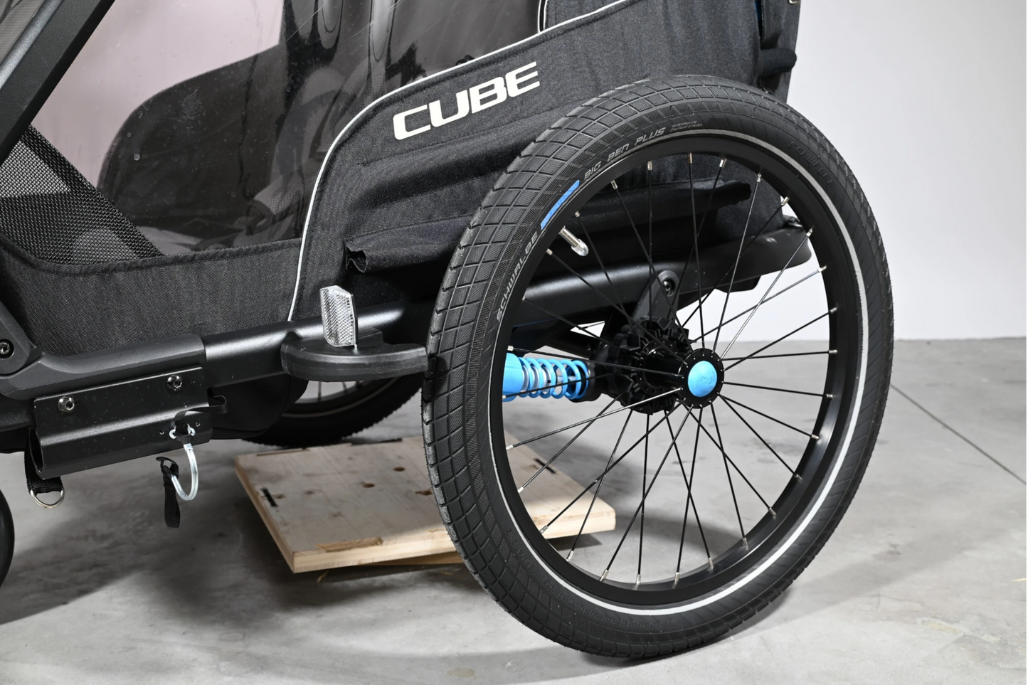 Remorque Vélo Cube Double CMPT | 2 Places
