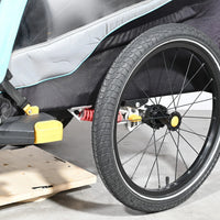 Remorque Vélo Burley D'Lite X Aqua | 2 Places