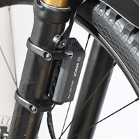 Système de freinage Bosch eBike ABS Pro monté sur la fourche avant d'un vélo électrique Scott Patron ST 900 Loop Sports
