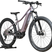 Velo electrique VTT Loop Sports Giant Liv Vall E+2 2025 couleur mauve avec cadre robuste et pneus tout-terrain
