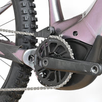 Transmission et moteur électrique du vélo Giant Liv Vall E+2 Loop Sports en violet métallisé