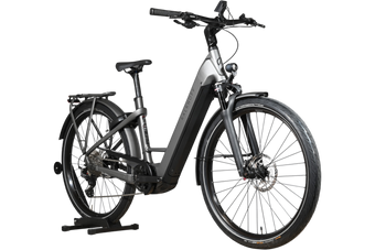 Vélo électrique Kalkhoff Endeavour 7.B Move+ gris de Loop Sports avec cadre ouvert et pneus Continental