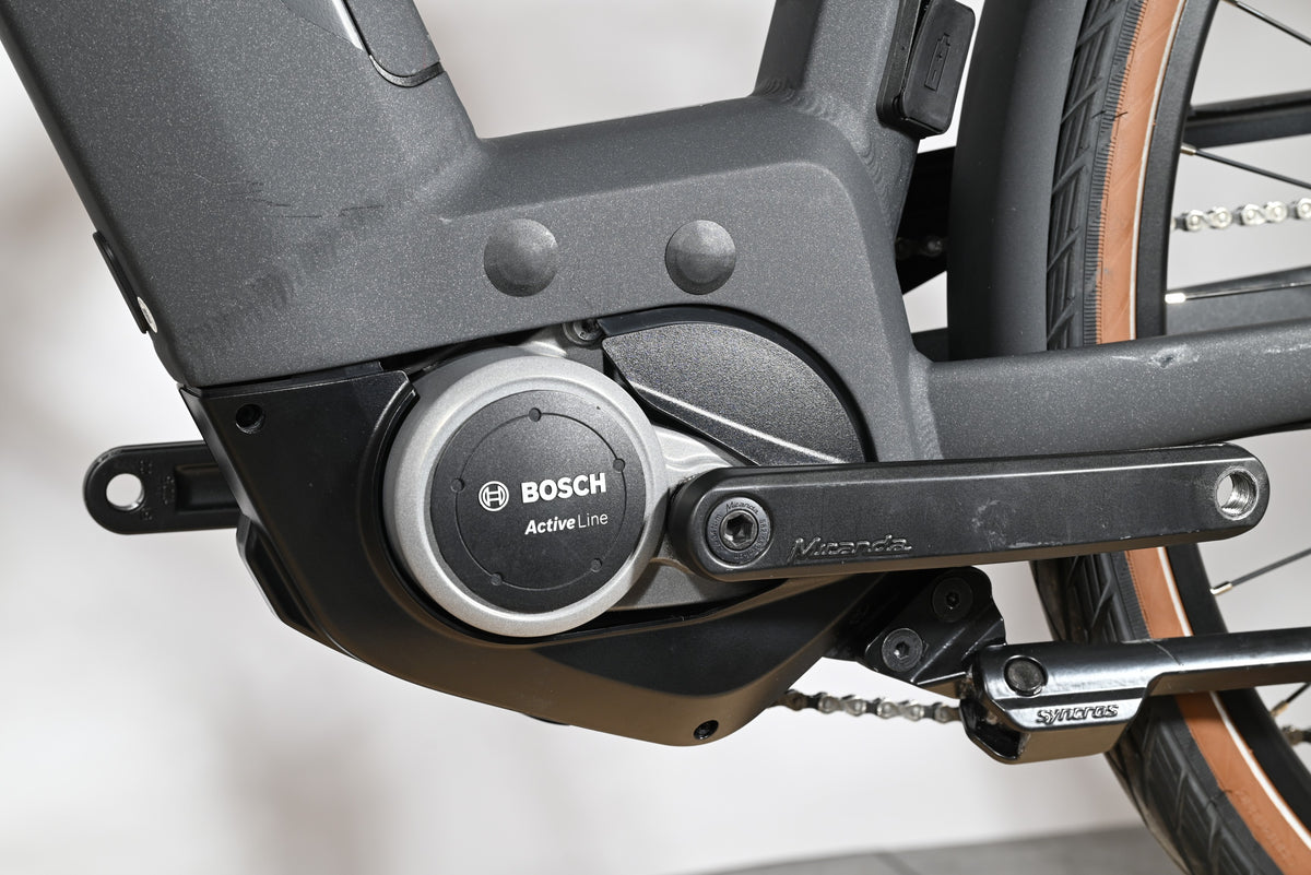 Moteur électrique Bosch Active Line sur vélo électrique Scott Sub Active 20 chez Loop Sports