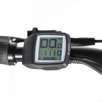 Écran de contrôle Bosch Purion sur le guidon du vélo électrique Loop Sports Scott Sub Active 20 affichant 1110 km