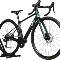 Vélo de route Loop Sports Giant Liv Avail Advanced 2 2025 en carbone vert foncé avec freins à disque