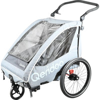 Remorque Vélo Queridoo Qupa 2 | 2 Places - Loop Sports